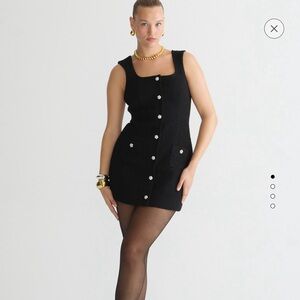 NEW - J.Crew Sleeveless Sophia Dress with Pearl Buttons - Women’s Size 16